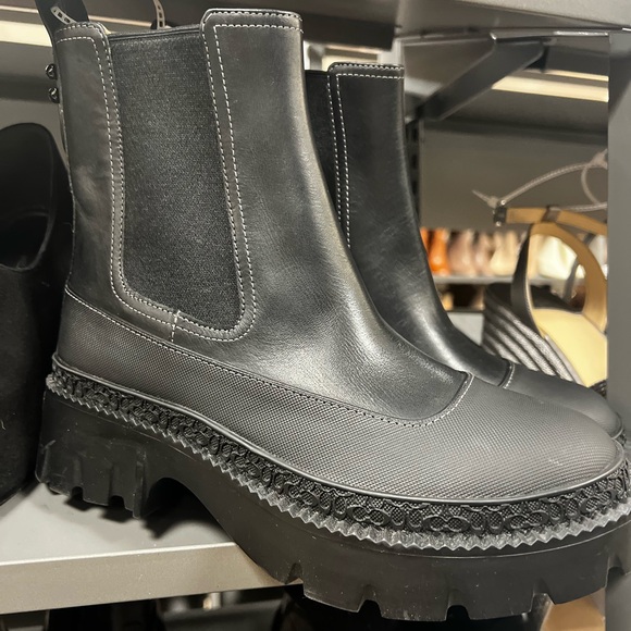 Coach Jayla Bootie Winter Boots 8 - Picture 6 of 6